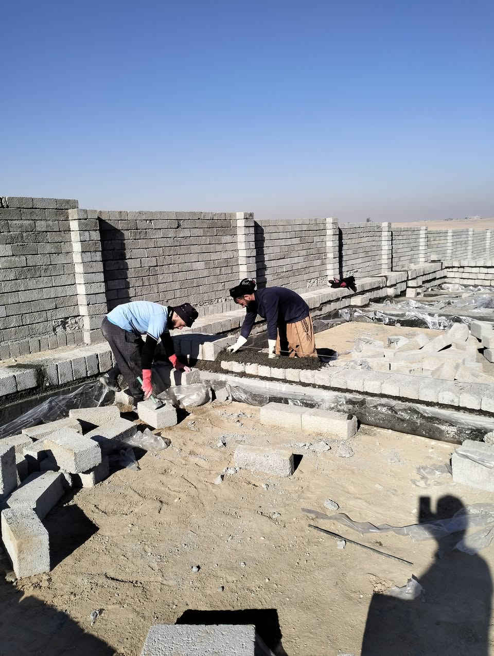 السلام عليكم
بناء درجة أولى دقة واخلاص 
المكان الشرقاط قرية شكراً 
للاستفسار اكثر اتصل على الرقم التالي 
غير متواجد ع الفيس 
هاتف ‏‪0780 713 9058‬‏
