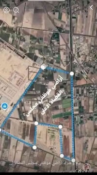 على بركه الله ‏ قطعه ارض للبيع في بغداد الزنبرانية (طابو صرف)   ‏قرب ا...