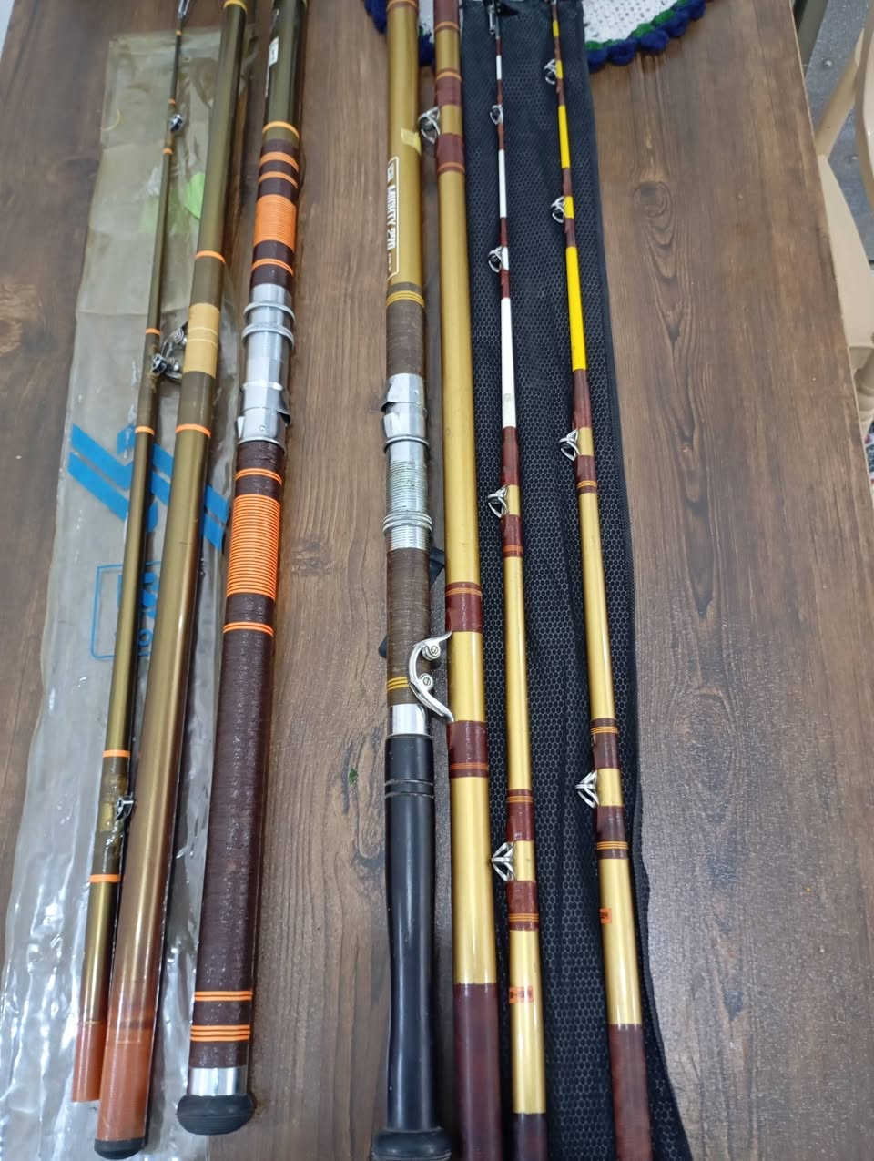 اعواد بحريه حلق بوبرن
عود بحري ريوبي طول 270/صلابه 250 
عود NFTيابان دبل حساس طوله العود 
270/صلابه 300/ دبل حساس 
الحساس الاول /100-150
الحساس الثاني /200-300
تفاصيل اكثر واتساب 
***********
