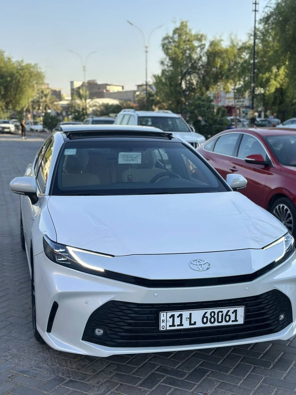 كامري 2025 عبد اللطيف جميل
ياباني اصلي
فول موصفات
ماشية 12 الف 
مكفولة كفالة عامة من كلشي 
السعر 278 بية مجال بسيط 
موقع السيارة الكاظمية 
للاتصال ***********
