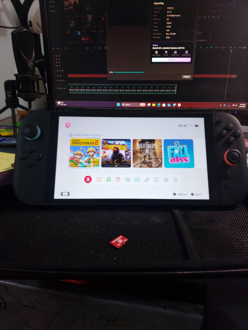 السلام عليكم نيتندو سويج 2 للبيع استخدام قليللل جداا نضافة 1000% مع رام اصلي مخصص للسويج من سامسونج ٢٥٦ كيكا ولعبة ماريو ميكر 2 وشاحن الاصلي وحقيبة بدون كارتونة وبدون دوك فقط الملحقات الي ذكرتهن مكاني بغداد
السعر 500 
رقمي : ***********
