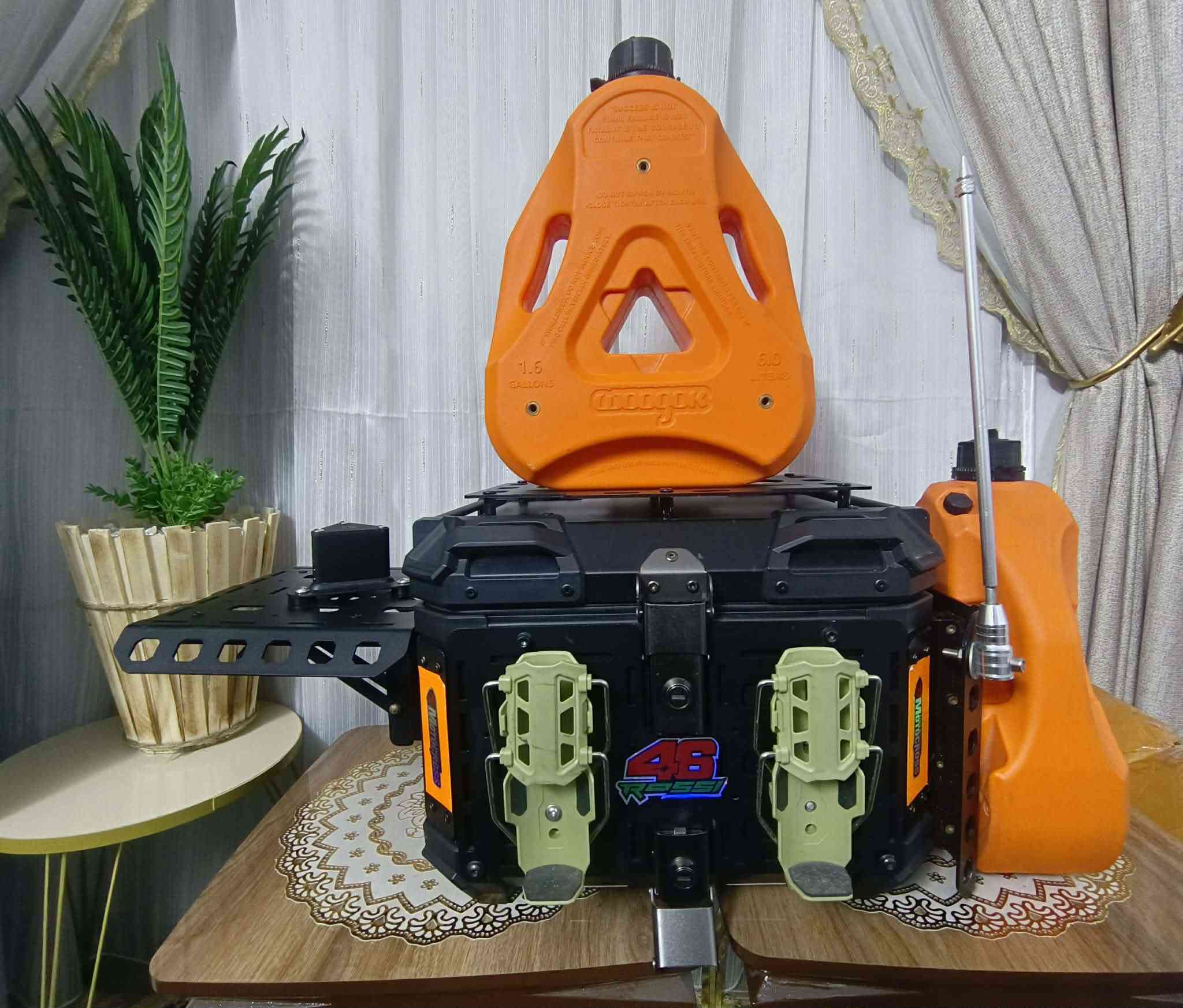 متوفر 
@متابعين
جنط الامنيوم cnc قلاب مع دبات بانزين 6 لتر الوحدة 
مع القواع.د 
والاكسسوارات هدية وياهن


**إذا كنت صاحب هذا الإعلان وتريد حذفه لأي سبب، رجاءا أرسل رسالة إلى الدعم الفني**