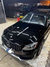 ياللة السلام عليكم للبيع مارسدس c300 موديل٢٠١٧  السيارة مصبوغة حزام  م...