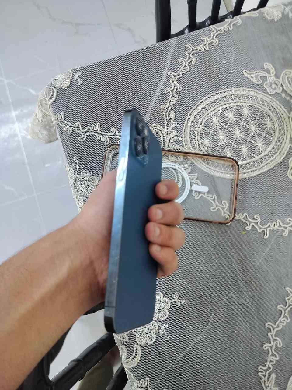 12برو ماكس جهاز نضيف حيل
السعر 325🔥
ذكره 265 
بطاريه 80 
نمواذج M
فقط مبدل شاشه شرط اصليه كله شغال مانت الله  فيس ايدي شغال 
***********

