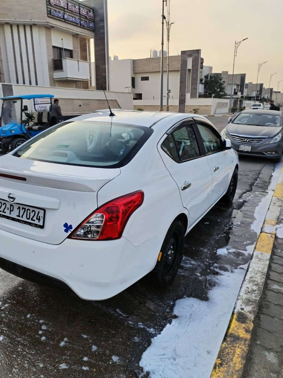 السلام عليكم مرا خصت الادمن سياره سني للبيع هندي مديل 2023 ماشيه 35الف رقم اربيل السياره بيها دحجه بلمدكر الامامي الايمن والباقي كله كفاله عامه السياره جاهزه ماتخسر عليها فلس السعر 120$ العنوان الجزيره شط العرب باب الهوا الاتصال علئ الرقم *********** البصرة, العراق
