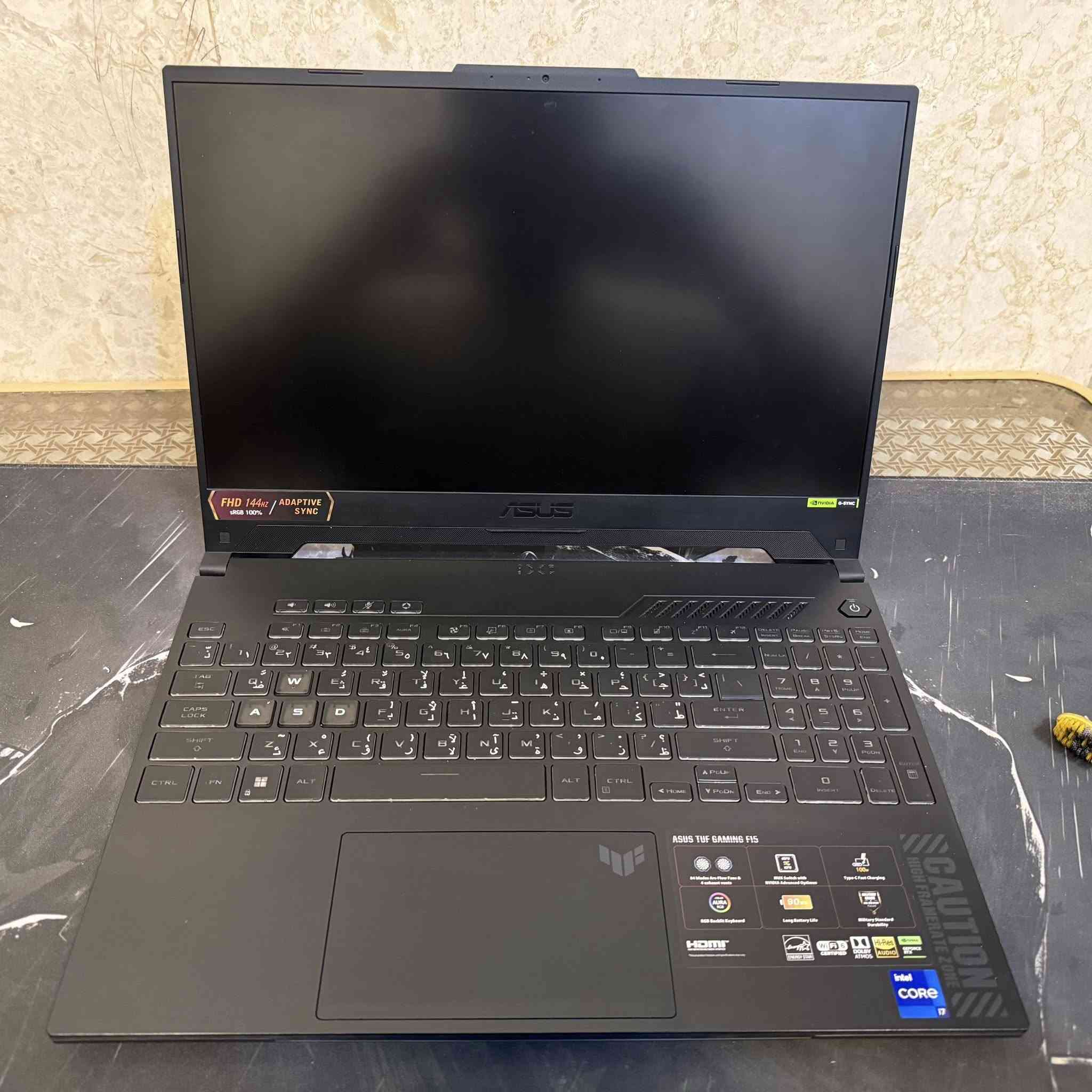 حاسبة لابتوب ASUS F15 TUF GAMING
المواصفات 

Operating system
Microsoft Windows 11 Home, Version 10.0.26200
Driver
Game Ready Driver - 581.80 - Tue Nov 4, 2025
CPU
13th Gen Intel(R) Core(TM) i7-13620H
RAM
16.0 GB
Storage
SSD - 953.9 GB
Graphics cards and displays
NVIDIA GeForce RTX 4070 Laptop GPU
1
N156HMA-GA1
1920 x 1080 (native) | 144 Hz | Highest (32-bit) | G-SYNC
سعر الجديد 2.400.000 اثنين مليون واربع مية
سعر هاي الحاسبة اوبن بوكس مستعمله قليل 
1.900.000 وبيها مجال قليل 

بيع سريع مستعجل بيها


**إذا كنت صاحب هذا الإعلان وتريد حذفه لأي سبب، رجاءا أرسل رسالة إلى الدعم الفني**