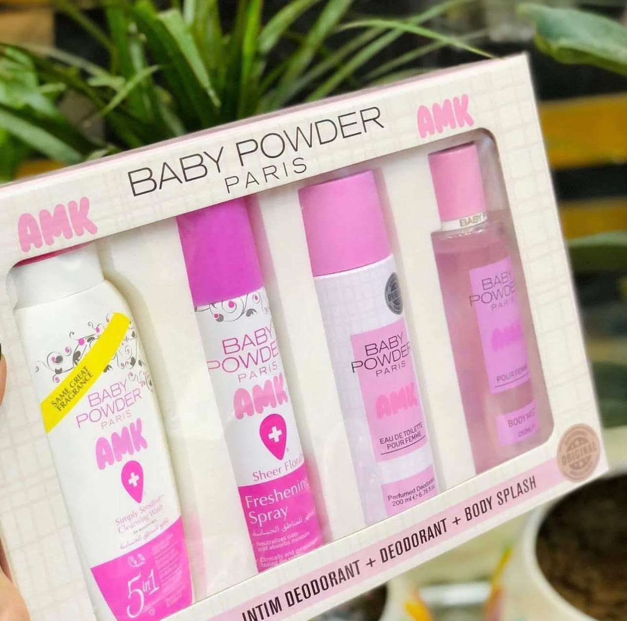 #بكج_بيبي_باودر_التركي 
BABY POWDER  PARIS AMK
⚪بكج بيبي باودر باريس 🌸

سبلاش للجسم 🩷
معطر للجسم ❤️
معطر مطهر للمناطق الحساسه 💜
غسول للمناطق الحساسه❤️‍🔥

السعر 23 الف فقط + التوصيل مجاناً+ هدية من اختيارنا تليق بيكم💕✨


**إذا كنت صاحب هذا الإعلان وتريد حذفه لأي سبب، رجاءا أرسل رسالة إلى الدعم الفني**