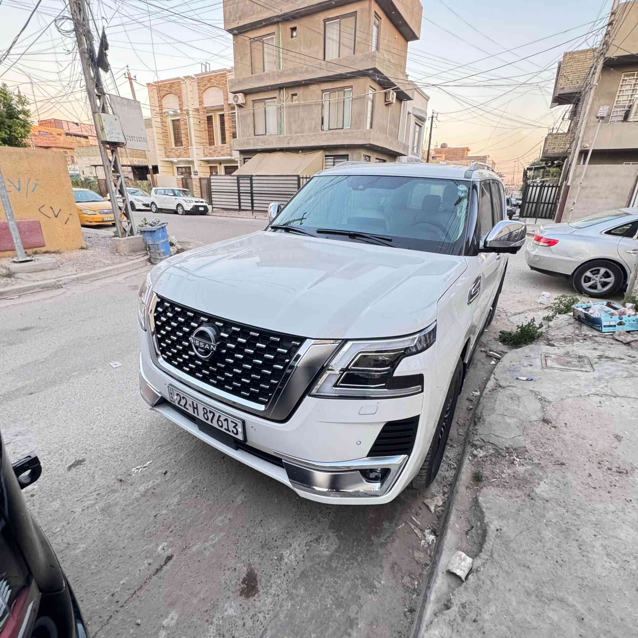 للبيع فقط بدون مراوس  نيسان باترول 2023 بلاتينيوم كامل مواصفات وكاله المهند السور سياره ماشيه (19 )الف كيلو متر مغلفه ppf كامل سياره مضلله رسمي 80‎%‎ سياره هزه جديده باسمي بدون شخوط او تصليح بارد سعر (52000)خمسه دفاتر وعشرون ورقه فيها مجال قليل العنوان بغداد الاعلام الاتصال (***********)(*********** واتساب) بغداد, العراق
