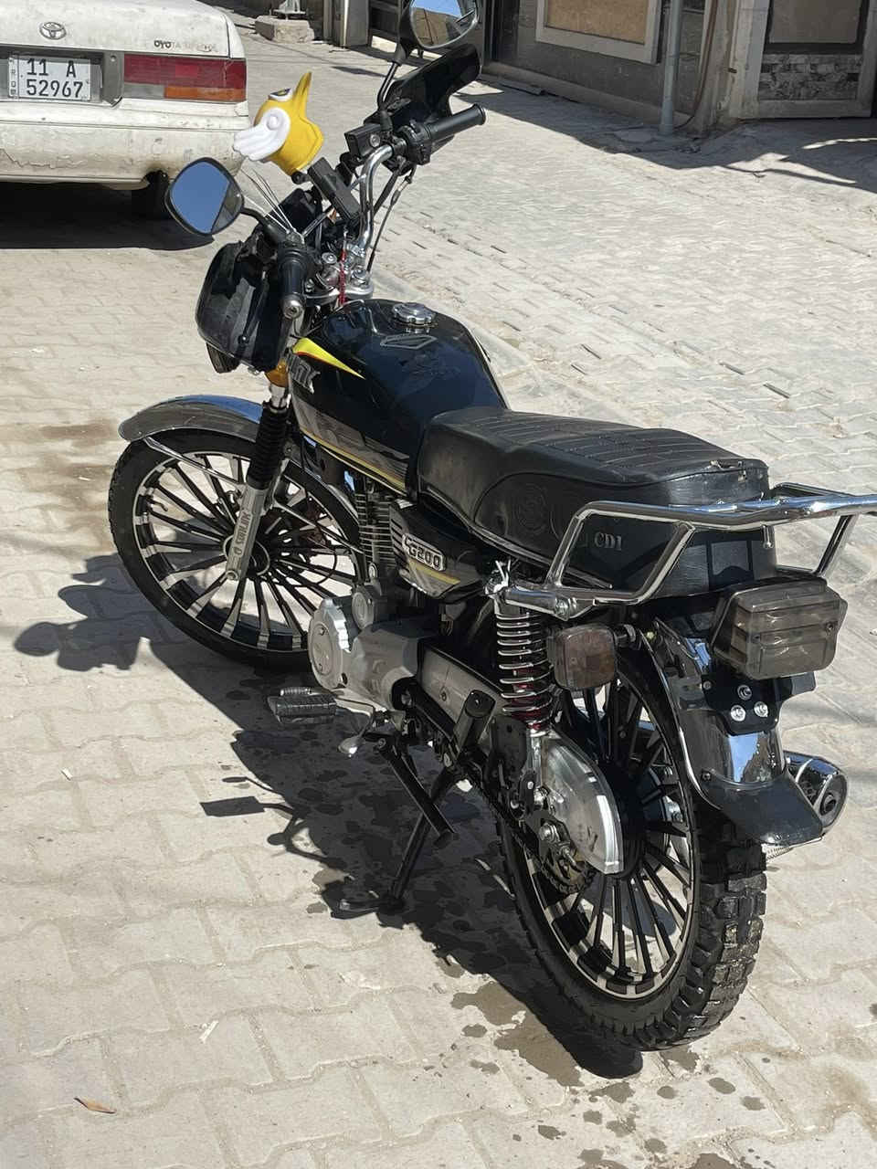 سلام عليكم اخوان دراجه سونك موديل2025
دراجه جديده اوراق كامله ماشيه10 تلاف اخوان دراجه ابد ماطالع بيها نازله من رمبه  نازله من معرض صالها٥ اشهر  صارت عليه٩٥٠ الف تمام كلها كامله مابيها كل نقص الدارجه  اشاير لايتات نكره سلف هندر كله كامل اريدها ب٩٠٠ وبيها مجال لشراي مكاني بغداد الدوره
***********
