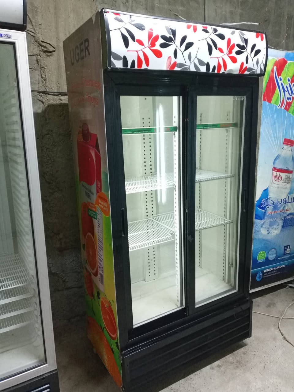 السلام عليكم براد ٢باب تبريد فول ع وضع الشركه لعنوان بغداد شراي يتصل ***********
