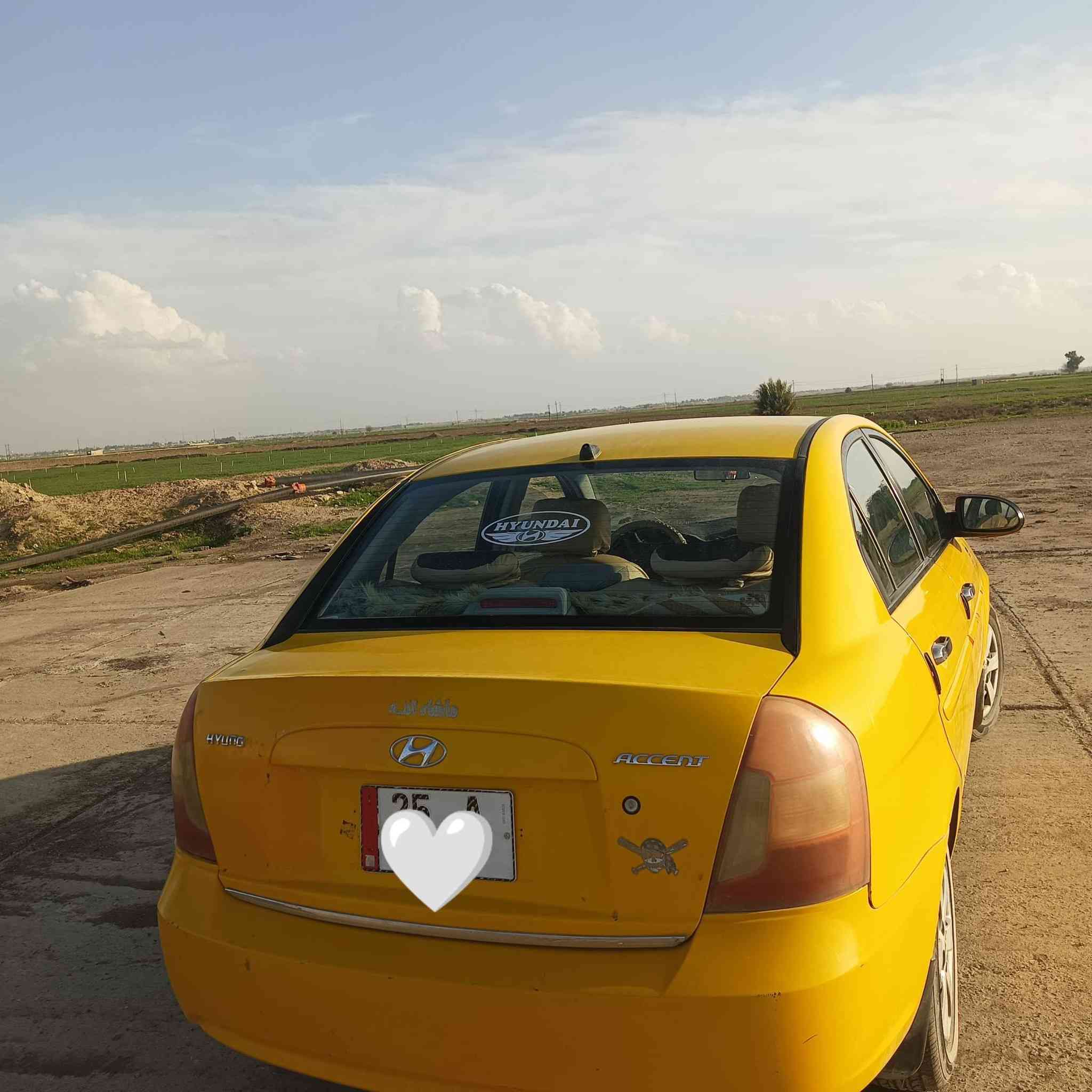 اكسنت موديل 2009 كندي
مشروع وطني 
رقم انكليزي كركوك 
 سنويه باسمي تحويل ثاني يوم
بطاقه بانزين موجوده 
محرك 16 
ضرره بونيد مبدل بلادي و جاملغ خلفي معجون+بيه تصفيه 
كير ب شرط +اوتوماتيك 
تبريد +تدفه شرط
سياره تحتاج  مصرف قليل
السعر 77وبيه مجال
للاستفسار ***********
