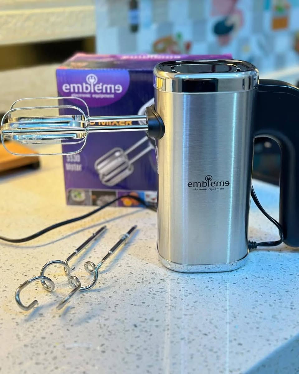 صباح الخير والعافية متابعينا الغوالي وفرنالكم 👇🏻👇🏻👇🏻

خفاقة إمبليوم – الاختيار المثالي لكل مطبخ!
الاصدار الجديد 🇩🇪💯
المميزات:
 • حجم كبير لسهولة الاستخدام.
 • غلاف خارجي من الستانلس ستيل عالي الجودة – متين وأنيق.
 • 4 ملحقات متعددة الاستخدام للخفق والعجن.
 • ماطور قوي مع ملف نحاس لضمان الأداء العالي وطول العمر.
 • 5 سرعات لتلبية جميع احتياجاتك في المطبخ.
 • قدرة حقيقية: 300 واط.
• متانة وقدرة عالية تختلف عن باقي الانواع 

 
للحجز والأستفسار مراسلتنا 📩📨 
او الاتصال ***********
التوصيل لجميع المحافظات 🚚🚚
