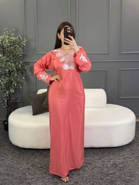 دشداشة نسائية • كشمير مصري • مقاس 1-2