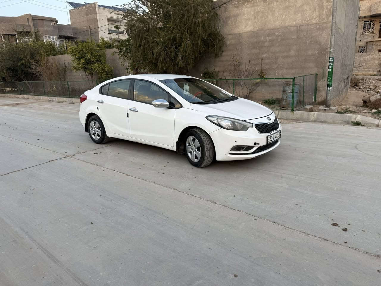 بسم الله
سيراتو ٢٠١٤ خليجي محرك ( ٢٠٠٠)
سونار بالمنشور بدون داخل 
سنوية ارقام جدد 
مكينه كير صدر تبريد كله تمام ✔️ 
ماشية ١٣٠ ك 
سعر ( ١١٠ ) ديالى بعقوبه ( ***********)
