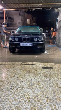 بي ام 525موديل 1992 داخل ابيض مكينة جديدة قبل اسبوع شادها ويل m المرغو...
