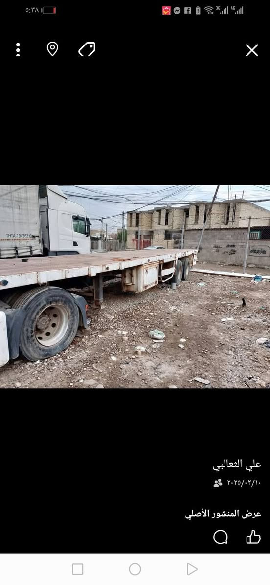 مان ألماني موديل ٢٠٠١ محرك ٤٦٠ كير اوتو اتصال رقم ***********مكان شهدا بياع شرطه رابعه حرف ط
