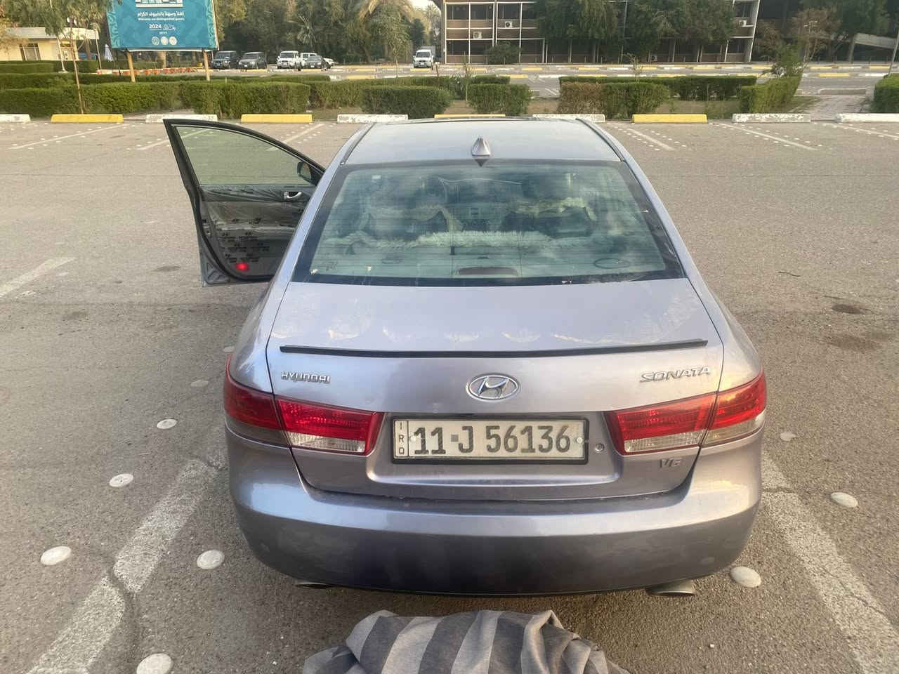 سلام عليكم سوناتاموديل 2007وارد أمريكي مصبوغه احزام ضرره في الجنطه جاملغ الخلف من صفحت السايق وسعر 95وبيه مجال بسيط مكان بغداد الدوره رقم ***********
