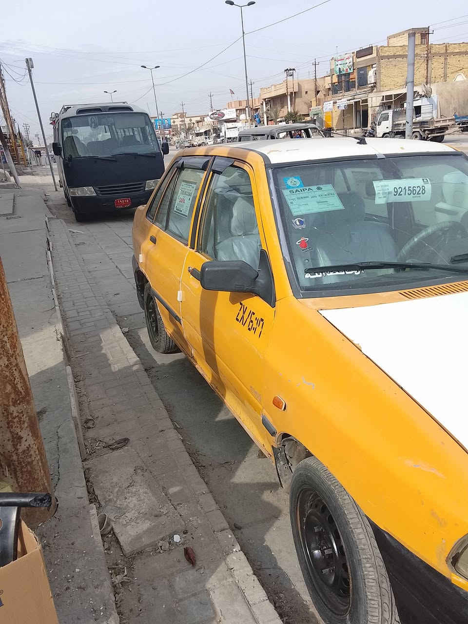 سلام عليكم ورحمه الله وبركاته سايبه للبيع موديل 11 رقم بغداد إنكليزي مصفره هيهة  وغرامات سنويه الحد30 مكينه كير شواصي مكفولات كهربائيات كلها شغاله سياره مال شغل حلوه وكامله بيه نقوصات بصيطه فقط سياره متروكه صار شهرين هيج بس هيه خير من الله السعر 21 للمكان بغداد المعالف التصال ***********
