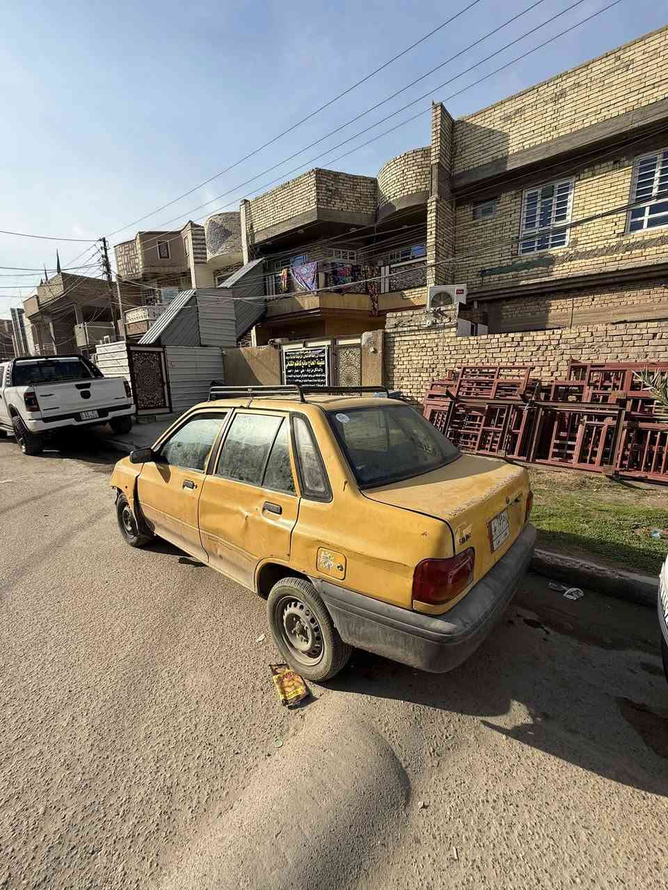 السلام عليكم سايبا ٨ محرك وكير جدد كفاله تحويل مباشر مصفره هيئه وغرامات سنويه جديده سياره ينرادلها ترتيبات السعر ١٥  وبيها مجال بغداد الزعفرانيه *********** م ***********
