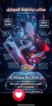 صيانة موبايل • قطع غيار • قضاء الفجر