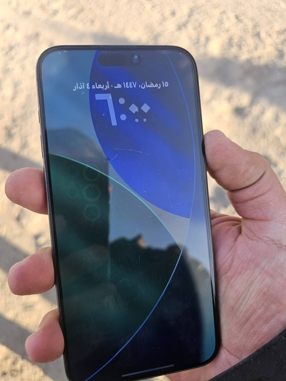 ايفون 15برو ماكس ذاكرة256 بطارية79 وتر بروف ممفتوح نهائياً
مكسورة ضهرة وشاشة بيها شخوط بسيطة ممأثرات نهائيا 
كلة شغال ومكفول من العطل ب790الف بي مجال بسيط كلش
مكاني بغدادجديدة ماعندي توصيل  شراي خاص  رجاءا لاتطي سعر تعال خاص واني بالخدمة المايعرف بسعرة لايعلق


**إذا كنت صاحب هذا الإعلان وتريد حذفه لأي سبب، رجاءا أرسل رسالة إلى الدعم الفني**