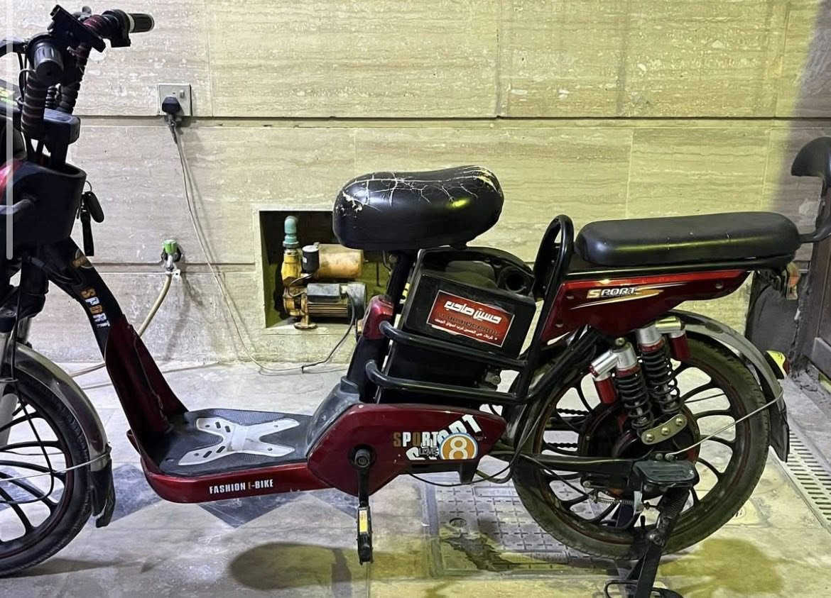 السلام عليكم
بايسكل شحن للبيع
حجم 24
عدد بطاريات 6
بصمه عدد 2
سويج عدد 2
عقل 600
ملف 600
بطاريات جدد 
سعر خاص 
رقم ***********
عنواني كربلاء
