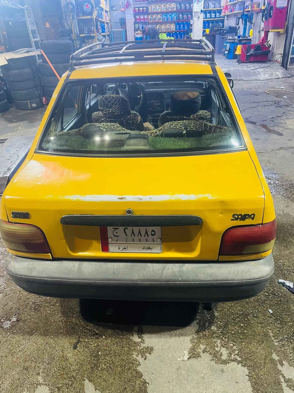 سلام عليكم سايبا 209سياره تحويل هيئة ومرور مصفره عنوان بغداد سعر 16رقمي ***********

