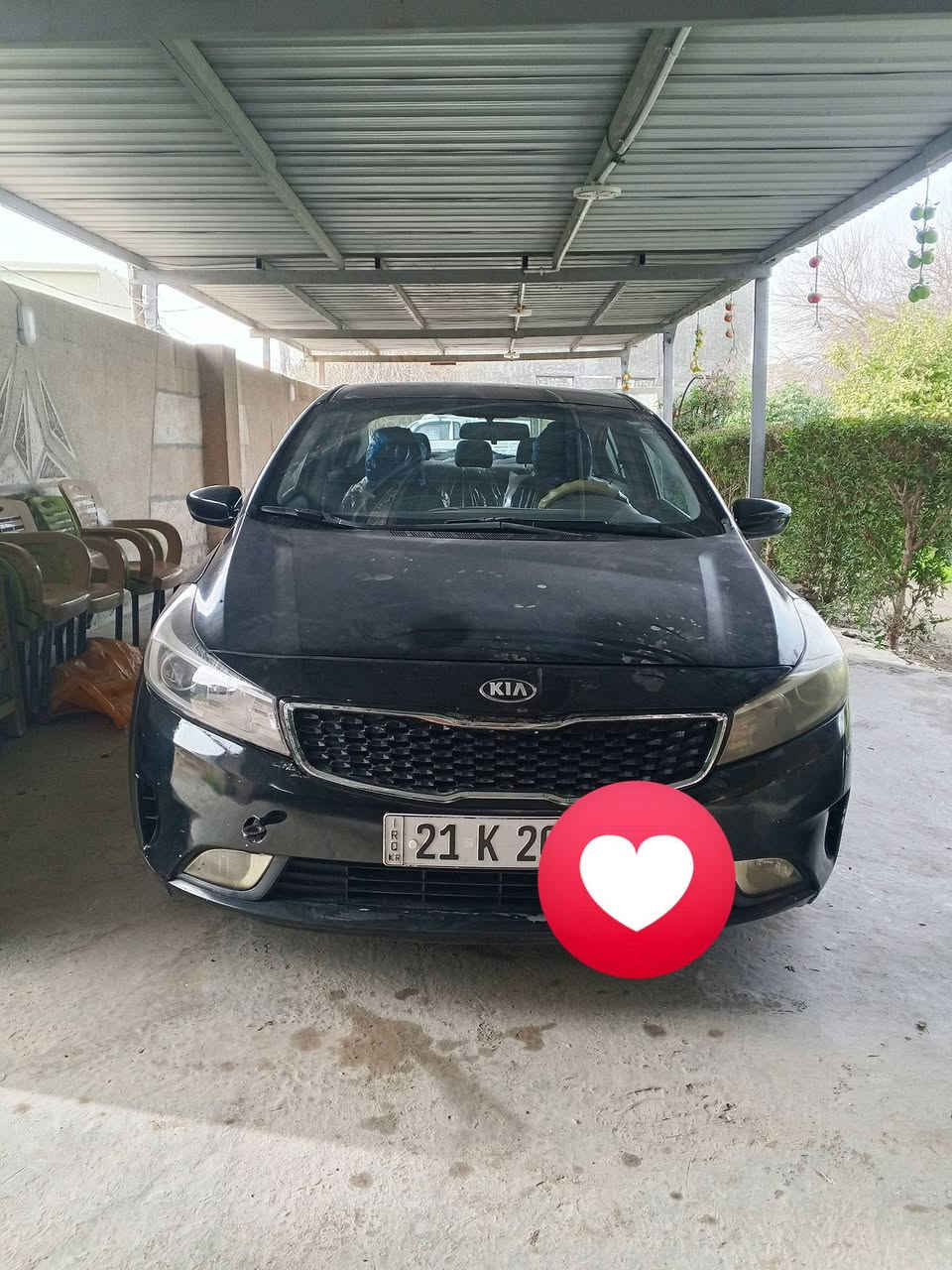 سلام عليكم سياره فورتي موديل 2017 أمريكي  بيهه بنيد رش او جاملق عنوان ناحيه الرشيد السعر 112بيه مجال بسيط *********** بسمي
