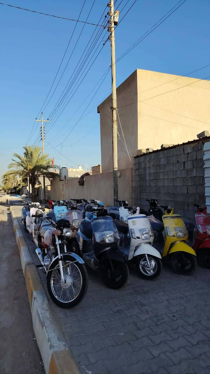 وجبه جديده اسعاره حيل مناسبه كفرات اصلي ختم واحد محرك بلاد حته وصل ومنفيس بيهن عنوان بابل مسيب 
***********
***********
اسعاره من 300لحد850
سمائي و بحري وردي و بيضه واسود داخل رصاصي  وكريمي كفاله عامه من 650لحد 850
بطه350 و بيجي300 وام سله 400 كفاله عامه  
ماكسات عدله حمره واسوده ختم واحد محرك 49بلاد سعر550سود وحمره 450
منغولي كفاله عامه 550
اربعه كير موديل 27جديد حيل سعر 650
مساطر سعر من 650لحد850 ختم واحد
