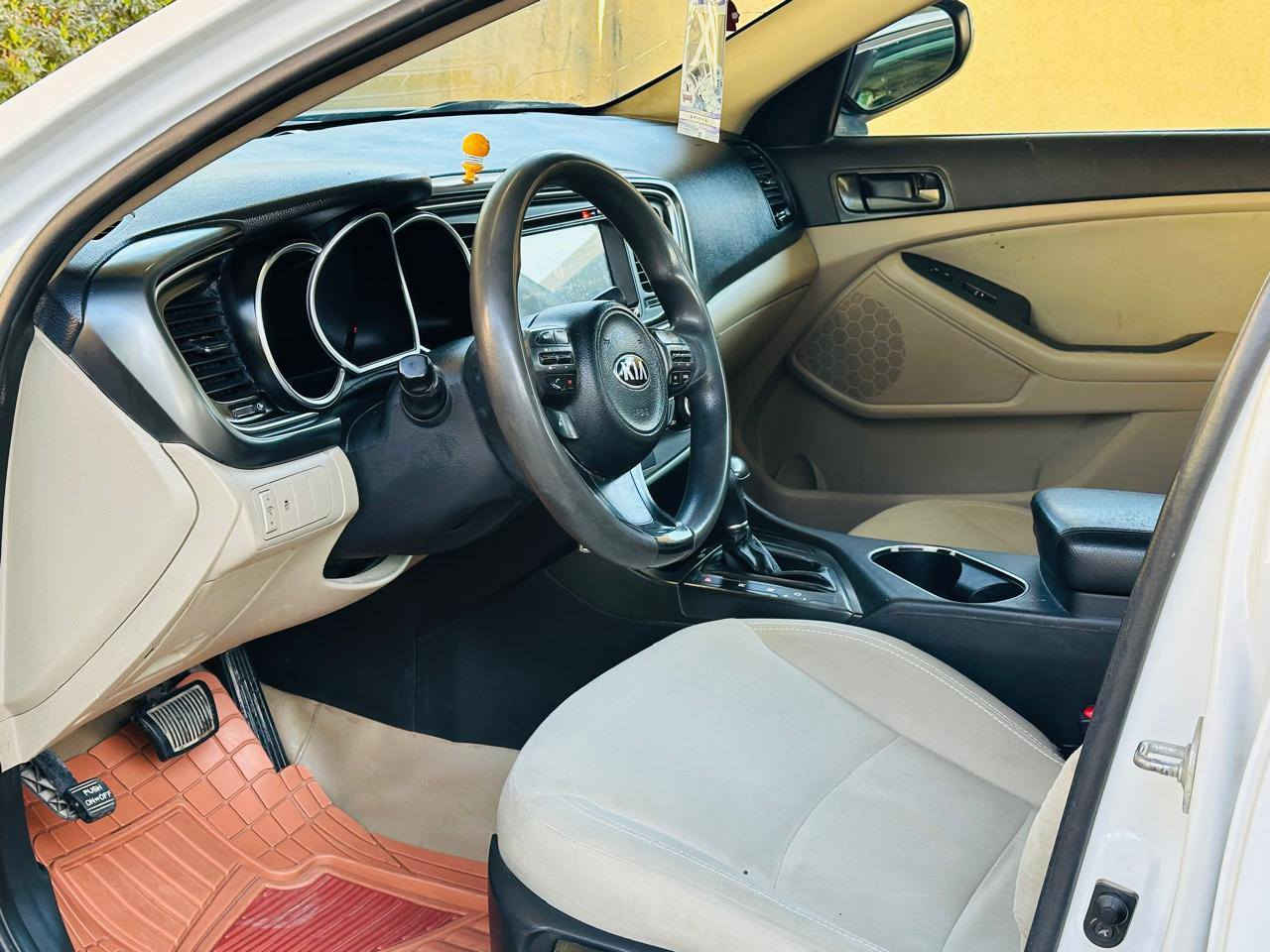 السلام عليكم ورحمه الله وبركاته 
للبيع او للمراوس 
كيا اوبتما 2015 وارد امريكي
بجم كبس بدون ايرباك 
بيها جاملغ خلفي وجنطه صبغ 
السيارة حيل جديده 
مكينه كير حدادية جدد
داخل وخارج وضع شركه 
داخل بيجي كارتون 
مابيها نقص برغي وجاهزة على اخر حباية
نواصفات نص فول 
رقم بغداد الجديد تحويل مباشر
للستفسار اكثر اتصل مكانه بابل مسيب 
***********
