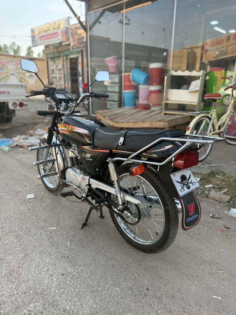 صباح الخير
حبايب جبتلكم شي مفول 🙂‍↔️

دراجه Sazuki موديل 2025  الامزت حديث
شلعه 🏍️ ومعدل طيران✈️ الدراجه بعدها بالجيس شوفه عينك👀  #سعرها 800💸 وبيها مجال شي بسيط

مكاني بابل #الاسكندريه

📞 ***********
