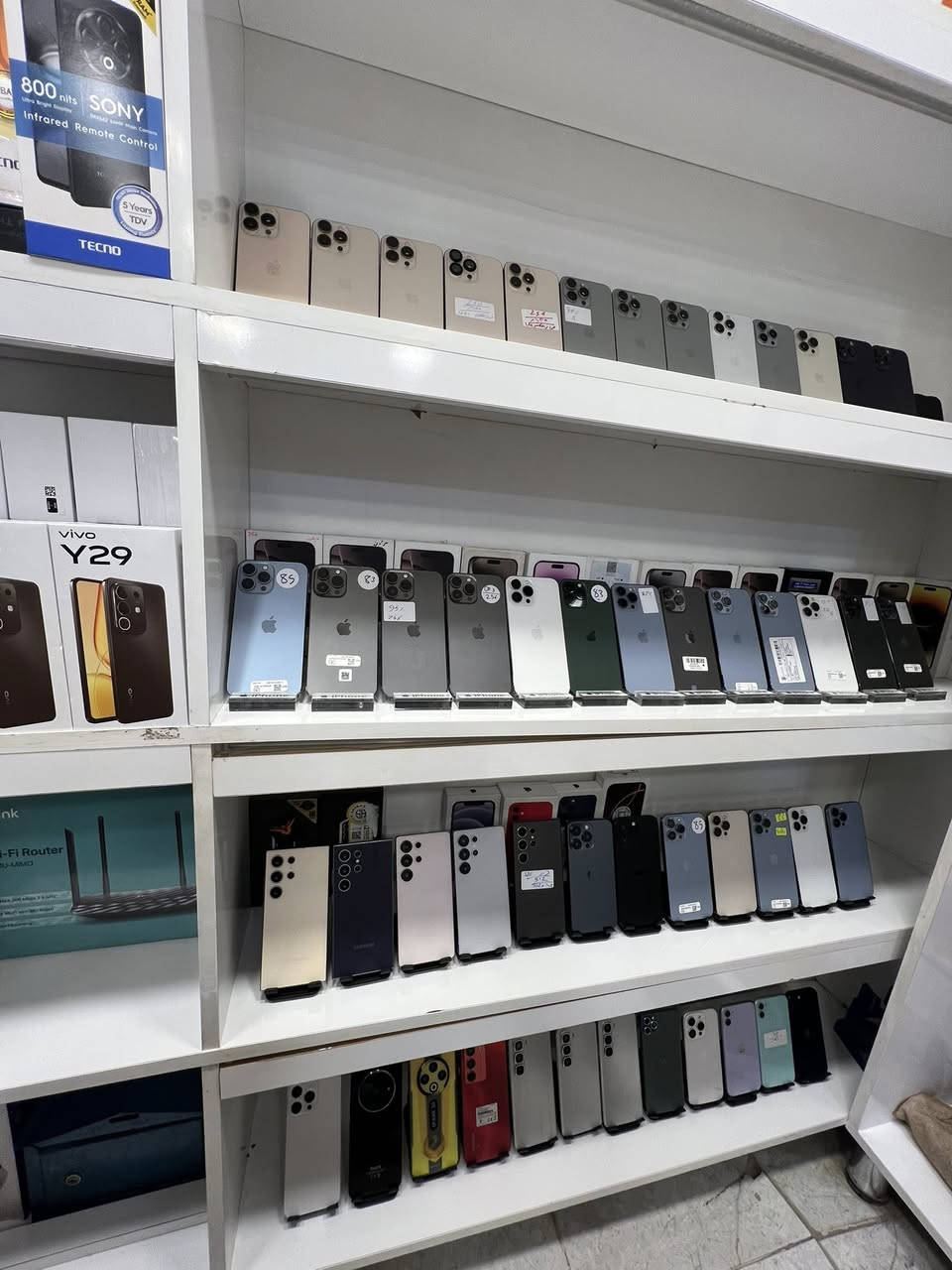 وصول بضاعه قويه بتاريخ ١٧ /٢ 
بضمان ١٠ ايام وصل ويه كل جهاز استرجاع 
جمله موجود لأصحاب المحلات 
اقساط على منصه الرافدين متوفر مده ١٢ شهر او ١٨ شهر 
***********
