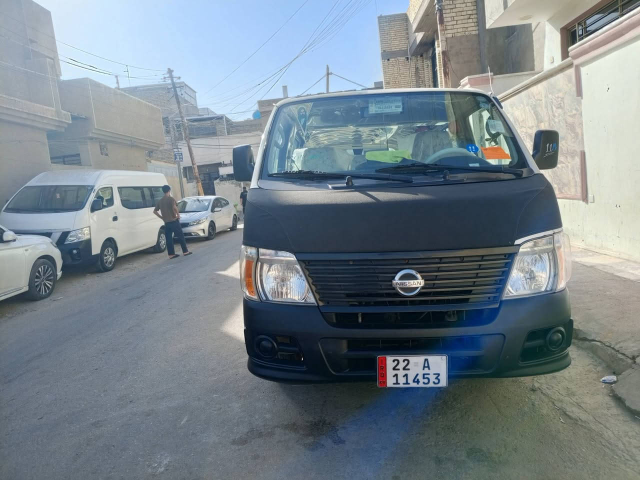 السلام عليكم نيسان يورفان خاكيه المكان بغداد مدينه الصدر السعر 180وبيه مجال الرقم ***********
