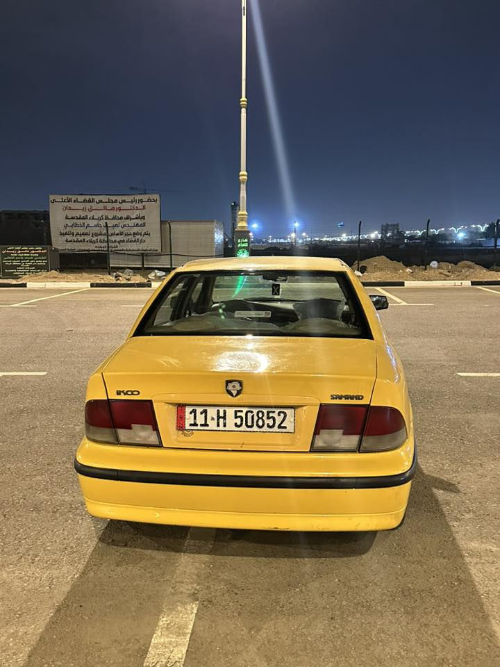 سياره سمند البيع موديل 11 مكفوله من صبغ وضربه مكينه وكير كفاله لا تنقيص ولا تبخير صدر كله جديد امامي خلفي تبريد  منضومه جديد ثلج تبرديدهه داخل نضيفه سعر42 مكاني كربلاء سيف سعد قرب سيد الاسعار ***********
