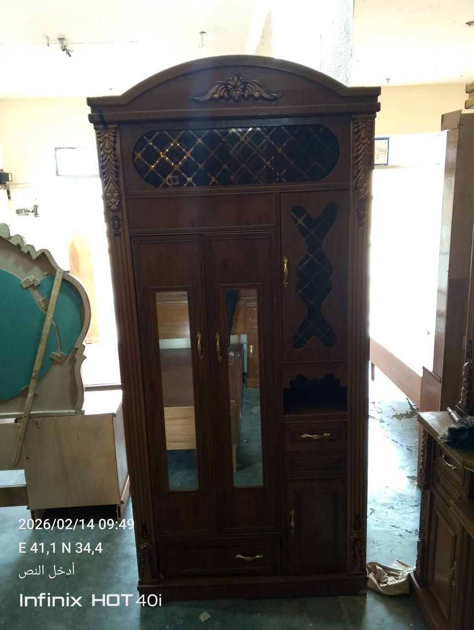 يوجد غرفة نوم خشب حطاطة عراقي العنوان مقابل دائرة ناحية الكرابلة الاستفسار اتصال ***********
