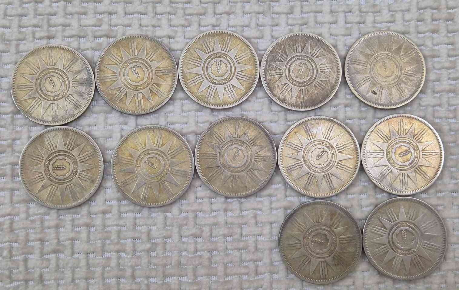 ١٠٠ فلس عبدالكريم قاسم فضة
القطع الجيدة في الصور الاولى سعر القطعة ١٧ الف 
القطع النظافة المتوسطة في الصورة الثانية سعر القطعة ١٥ الف 
١٠ فلس و ٥ فلس عبدالكريم قاسم سعر القطعة ٥٠٠ دينار 
ابيعهم كلهم او قطع 
يتوفر توصيل فقط او استلام مباشر مكاني بغداد


**إذا كنت صاحب هذا الإعلان وتريد حذفه لأي سبب، رجاءا أرسل رسالة إلى الدعم الفني**