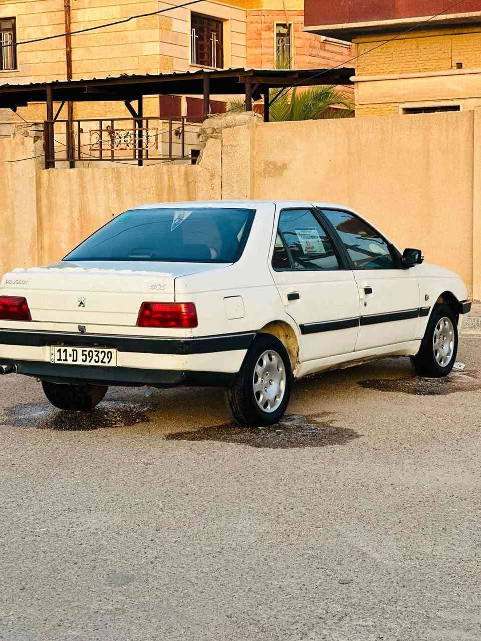 سلام عليكم بيجو 405 موديل 9 سياره جاهزه كير ومكينه وحداديه كفاله تخم تاير جدد كهربائيات كله شغاله تبريد وي لسويج سياره مكفول من لضربه بيه مكانات صبغ سبب جراد فقط لباقي مكفول رقم بغداد انكليزي تحويل ثاني يوم مشروع وطني سنويه ل30 سعر 34 وبيه مجال قليل عنوان واسط لكوت رقم ***********
