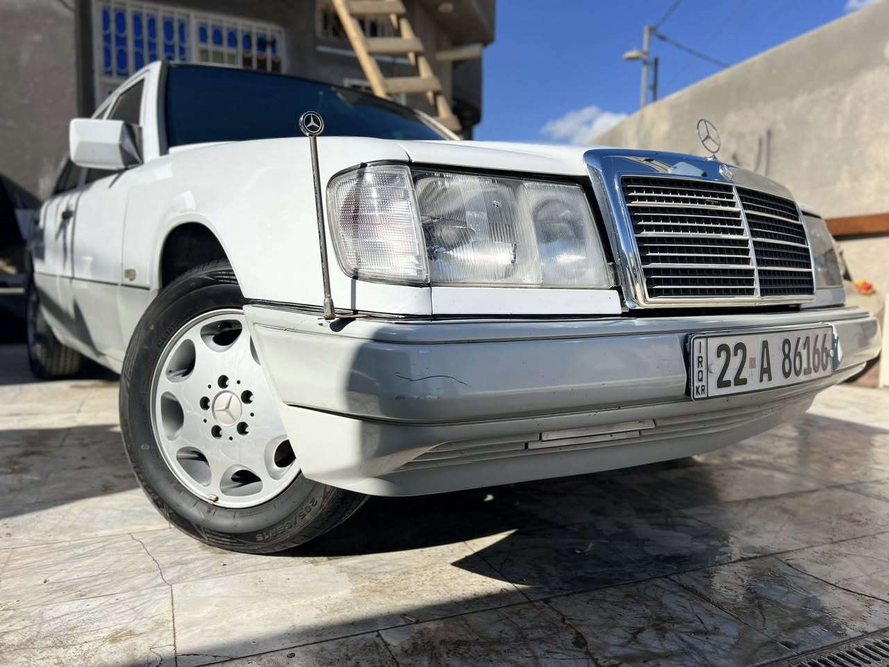 مرسيدس دب مديل 1991 بلادي محرك 300 قبق اسود
صبغ قطعة واحدة جاملغ امامي ايمن 
السعر105$
مكاني البصرة قضاء المدينة للاستفسار الاتصال 
*********** 
غير متواجد على الفيس
