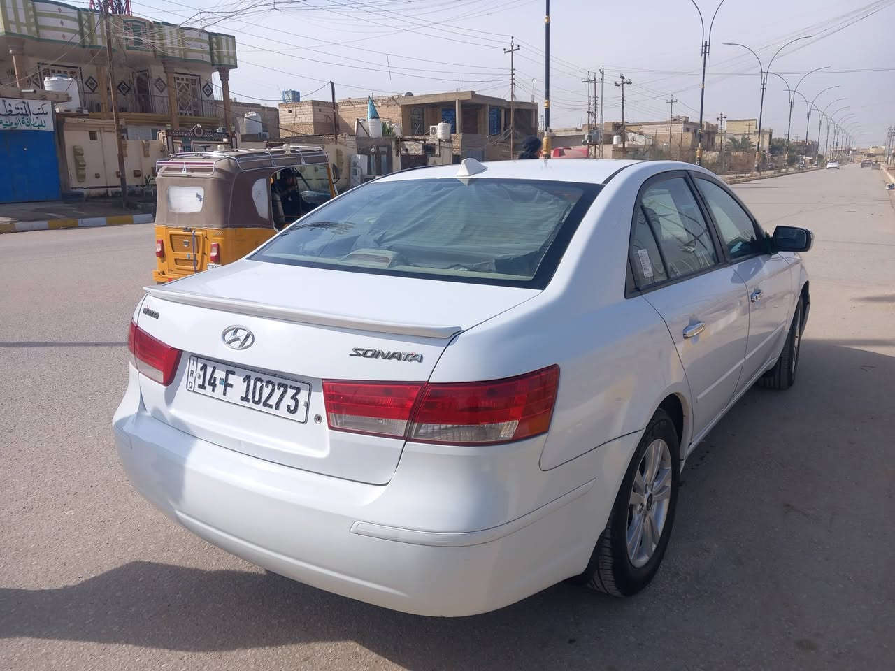 السلام عليكم ورحمة الله وبركاتة 
هواندي سوناتا 2011فول مواصفات رقم بصره دولي مشروع وطني لغايه 2029تحويل ثاني يوم /خليجي بيها اربع قطع صبغ / محرك 2000/سياره مجهزه اي شي محرك حداديه تخم تاير تبريد ثلاجه /السعر 117/ للاستفسار الاتصال على الرقم *********** العنوان ذي قار قضاء النصر 
#مكلف بالنشر وغير متواجد عل الفيس
