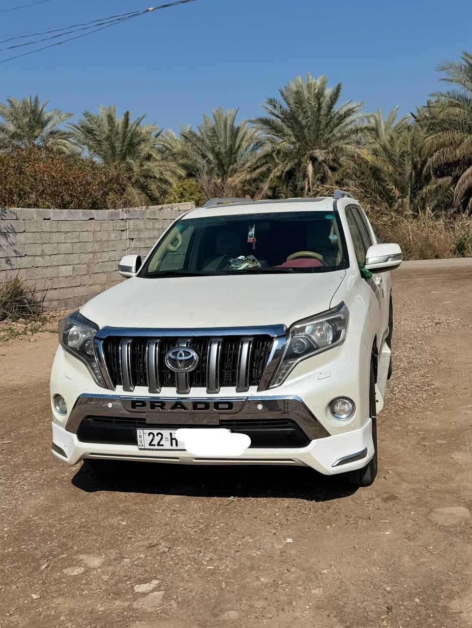 سلام عليكم برادو موديل 20014سياره فول موصفات علئ فآه مكينه6   تخم تيرات سبيرهه مانزل نظافه فول المكان واسط رقمه اربيل بسمي رجأ رجأ الي مو شراي البخابر ***********
