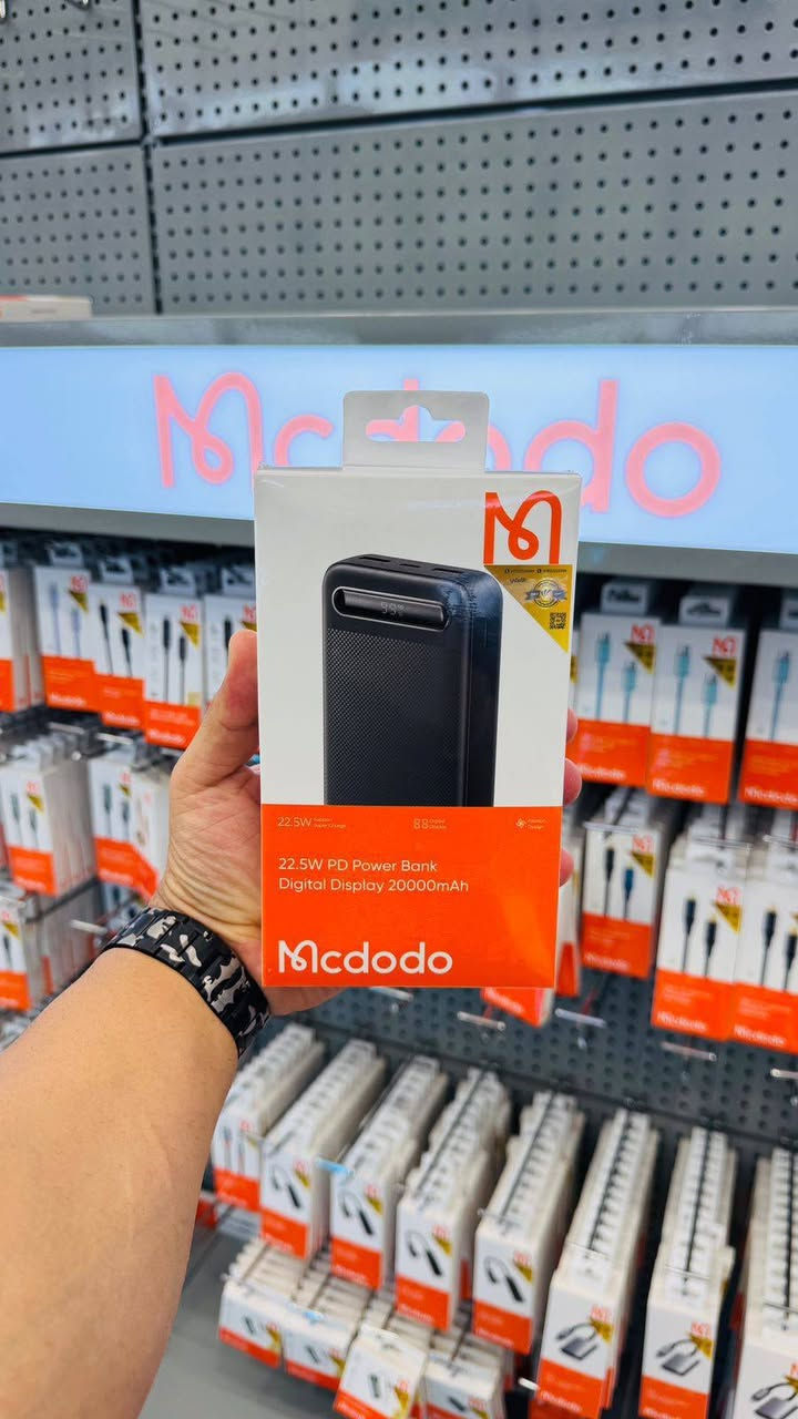 🌙✨ بمناسبة شهر رمضان المبارك ✨🌙
عرض خاص وقوي على باوربنك 🔋 من شركة Mcdodo الأصلية – ضمان شركة عين الفهد 🛡️

يعلن مكتب إبراهيم سنتر للموبايل
الوكيل الحصري والمعتمد لشركة عين الفهد في جنوب الموصل
عن توفر وجبة جديدة من باوربنك Mcdodo الأصلي وبخصم يصل إلى 🔥 70% 🔥

💥 الأسعار بعد الخصم (بالدينار العراقي):

🔹 10,000mAh
السعر السابق: 25,000 د.ع
السعر الحالي: 14,000 د.ع

🔹 20,000mAh
السعر السابق: 40,000 د.ع
السعر الحالي: 20,000 د.ع

🔹 30,000mAh
السعر السابق: 55,000 د.ع
السعر الحالي: 25,000 د.ع

⚡ طاقة قوية تدوم لفترة طويلة
⚡ شحن آمن وسريع وكفاءة عالية
🛡️ ضمان سنة استبدال من شركة عين الفهد

🚚 متوفر توصيل لجميع محافظات العراق 🇮🇶
⏳ الكميات محدودة جداً… سارعوا بالحجز قبل نفاذ الكمية!

📞 للطلب والاستفسار:
***********
***********
‏‪0774 166 8392‬‏
