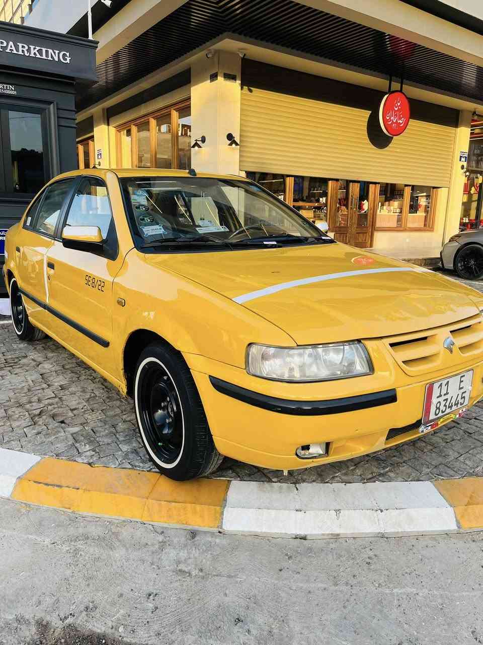 سلام عليكم سمند 2012 كير مكينة تبريد كلا جديد سيارة بيها بارد بل باب الخلفي وبل جاملغ الامامي فقط سيارة قطرة صبغ مابيها تخم تاير جديد سيارة حلوة دوشمة ولايلون سيارة بسمي مصفرة هيئة وغرامات سيارة جاهزة من كل النواحي مكاني بغداد الشعب  السعر 45 وبيها مجال للستفسار رقمي ***********
