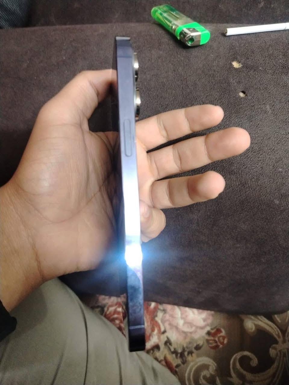 ايفون 14 برو ماكس الجهاز وتر برو مجرد صارت بي ضربه خفيفه بلكلاسه دبل خط البطاريه 100 ما مبدله الجهاز جان مال عرض و الذاكره 256 السعر اخو البلاش 750? بي مجال بسيط
‪+964 771 701 5889‬


**إذا كنت صاحب هذا الإعلان وتريد حذفه لأي سبب، رجاءا أرسل رسالة إلى الدعم الفني**