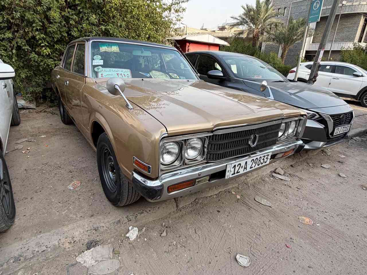 السلام عليكم شباب

كراون للبيع موديل ١٩٧٥ 

سياره خير من الله 

رقم دولي نينوى 

بسمي 

تحويل مباشر 

مشروع وطني 

تخم تايرات جدد 

صدر اماني وخلفي جديد 

مكينه وكير مكفولات 

سياره خير من الله 

ما بيهه نقص 

تراي وين ما يعجبك 

سياره حلوه وجاهزه 

٤ سماعات جدد 

بيهه ملاحظات قليله 

السعر ٧٢ وبيهه مجال 

مكاني بغداد زيونه 

لاستفسار *********** بغداد, العراق
