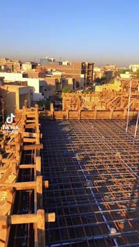 بناء هيكل عظم • بغداد • طابوق جمهوري أصفر