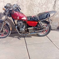 موتوسيكل اسود • محرك يدخن • بابل الحمزه الغربي