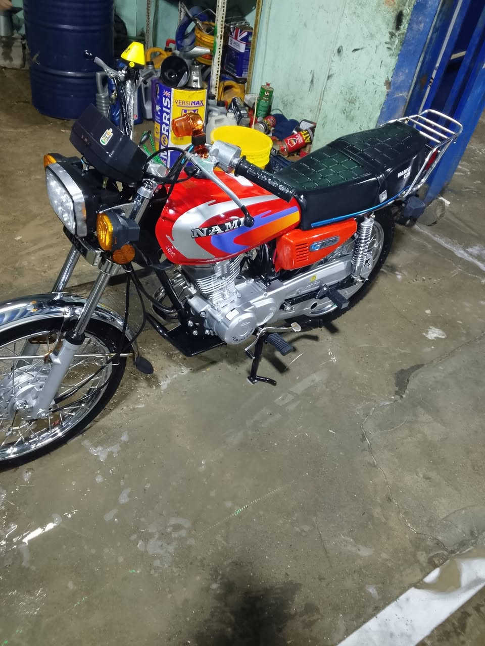 سلام عليكم دراجه للبيع نامه تعمير جديد مكينه رابيدو 26 تعمير كله صاله 17يوم دراجه جديده كهربائيات من طول لطول اوراق سكنر 7 وراقات كاملات سعرها 950 وبيها مجال شي يسيط كلش وتساب ***********
