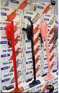 مكنسة عمودية • سهلة الاستخدام