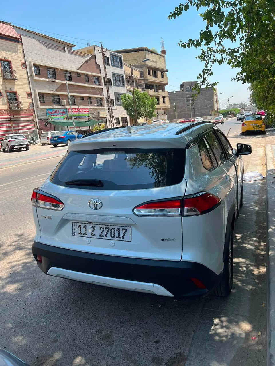 كورلا كروز 2024
ماشية 30 الف
المواصفات:
فول مواصفات واحد على واحد اعلى شي بلكروز 
راردارات 
جنطة كهرباء 
حساسات امامي خلفي 
كشن جلد 
كشن سائق كهرباء 
شاحن وايرليس 
قطعتين تبريد 
كروز سرعه 
فول تحكمات ستيرن 
فتحة سقف 
رقم بغداد باسمي 
السياره مكفوله من كلشي 
والسياره فول للاخير 
مكانها بغداد 
رقم الهاتف / ***********
السعر 170$
