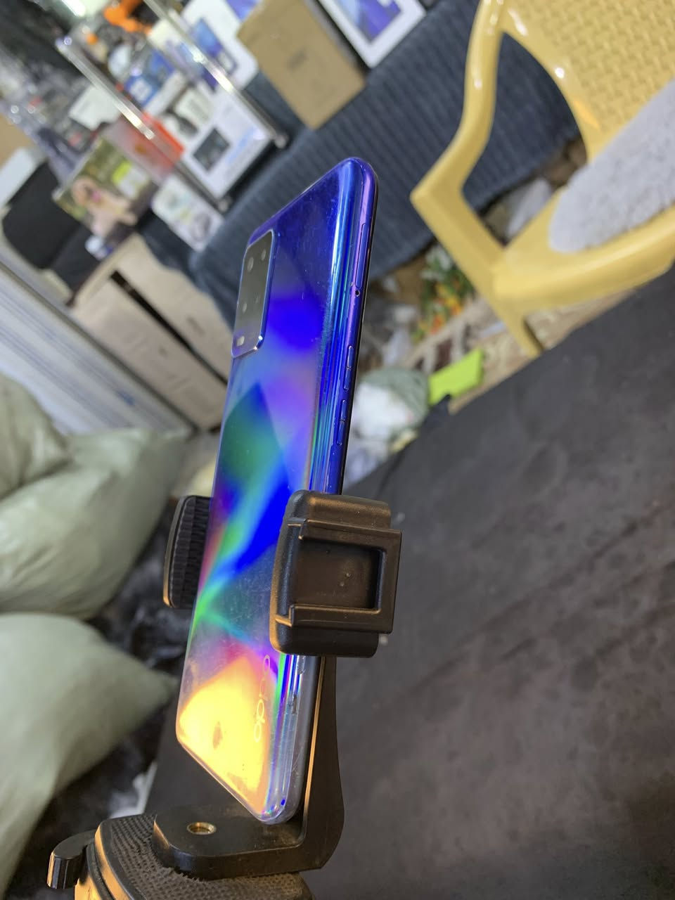 سلام عليكم … مكاني كركوك

جهاز اوپو A54 ذاكره 64 كيكه رام 4 بطاريه 5000 منفذ شحن تايب سي دبل سيم كارت او رام لون كرستالي جهاز نظيف مامفتوح كل جسمه بلادي مال بيت للبيع سعر 90 الف شراي اتصل ***********
